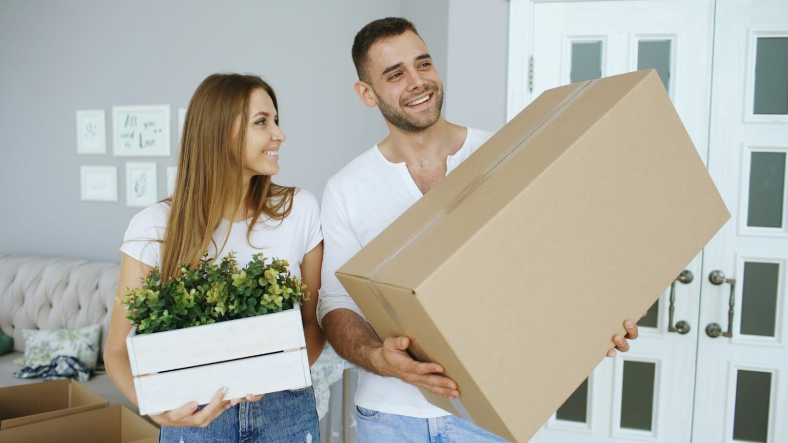 Home relocation moving boxes