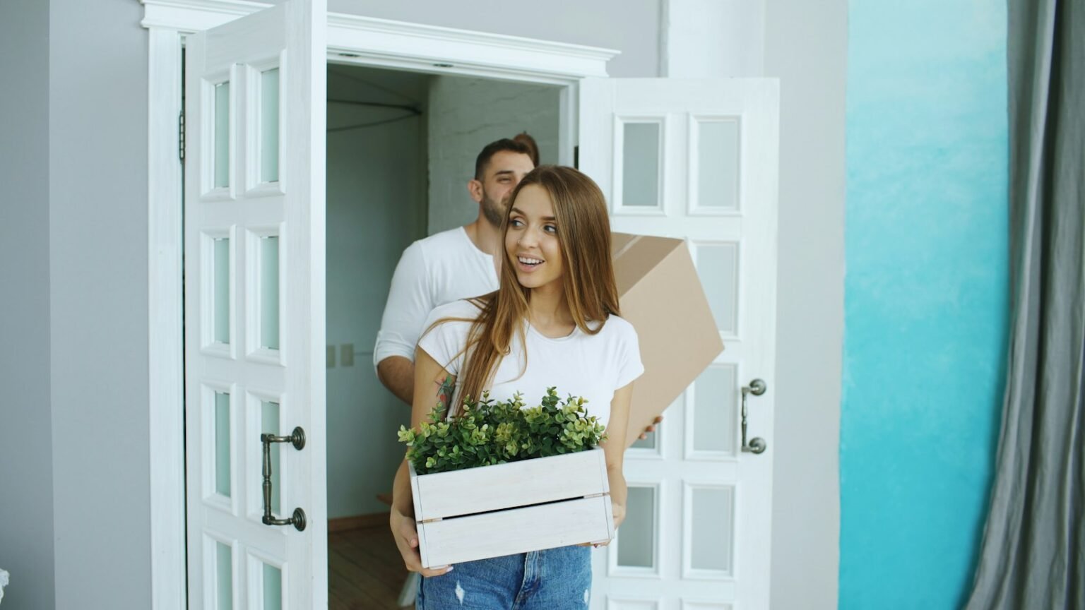 Moving into new home